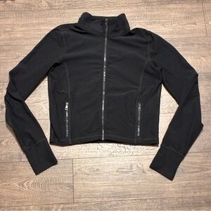 Abercrombie & Fitch Contour Black Athletic Jacket - Size M